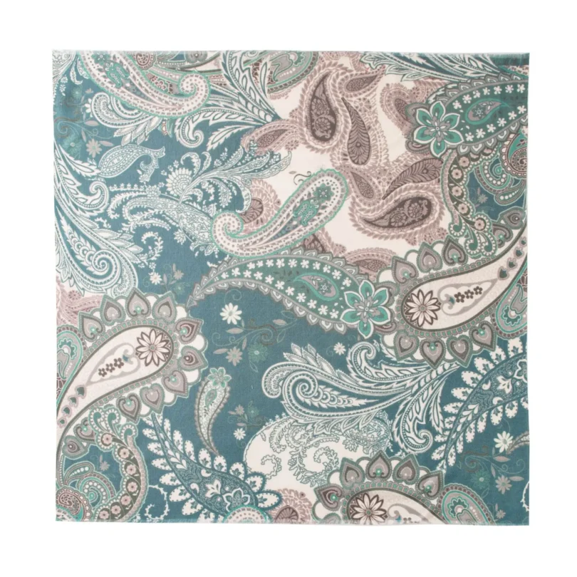 2025 80% Cashmere 20% Silk Printed Scarf Women Spring Autumn Fashion Shawl Luxury Hijab Neckerchief Elegant Office Bag Scarf - Image 2