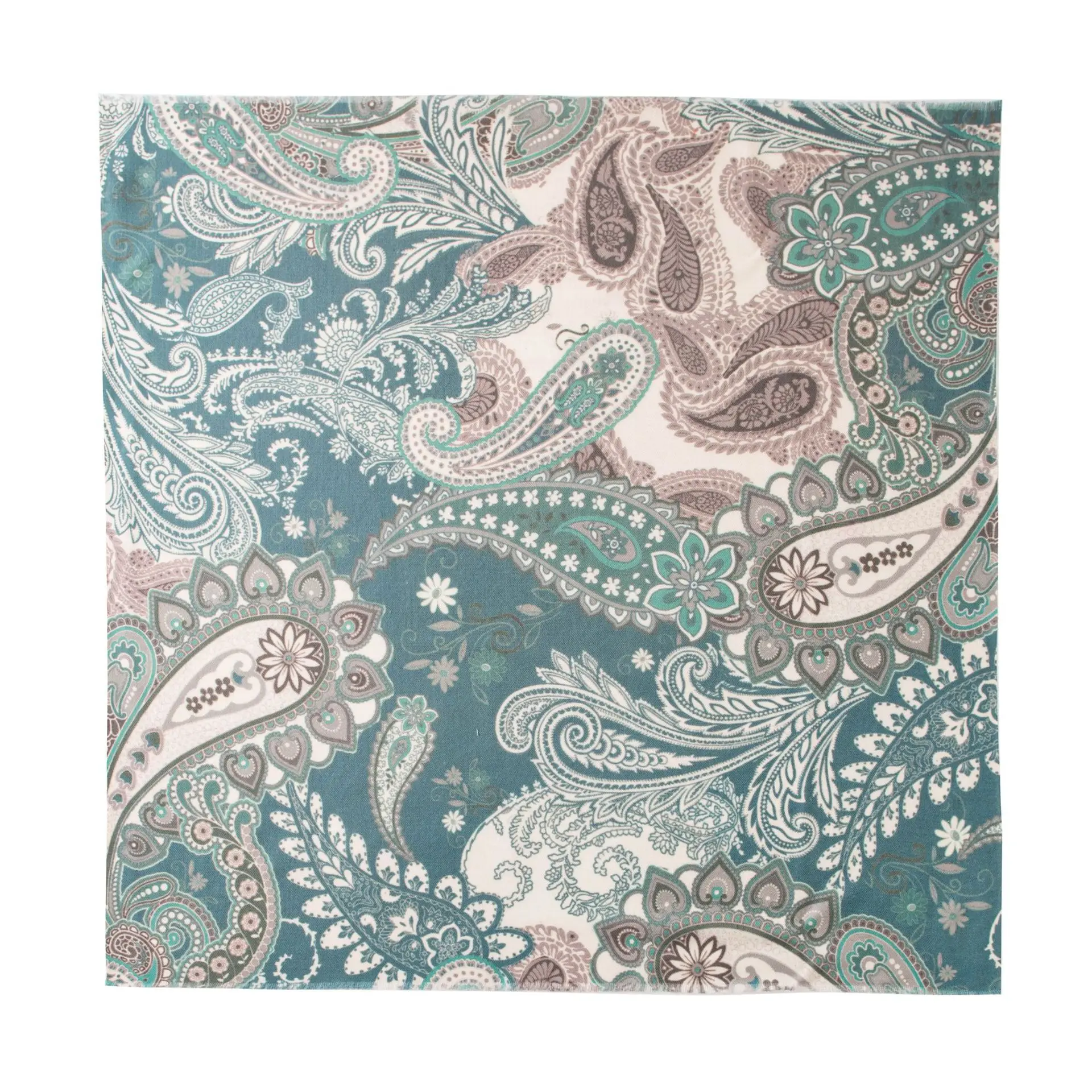 2025 80% Cashmere 20% Silk Printed Scarf Women Spring Autumn Fashion Shawl Luxury Hijab Neckerchief Elegant Office Bag Scarf - Image 2