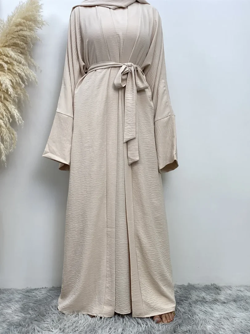 Modest Abayas For Women Muslim Sets Turkey Kaftan Islam Clothing Ramadan Ensembles Musulmans Caftan Marocain Femme Hijab Robe - Image 6