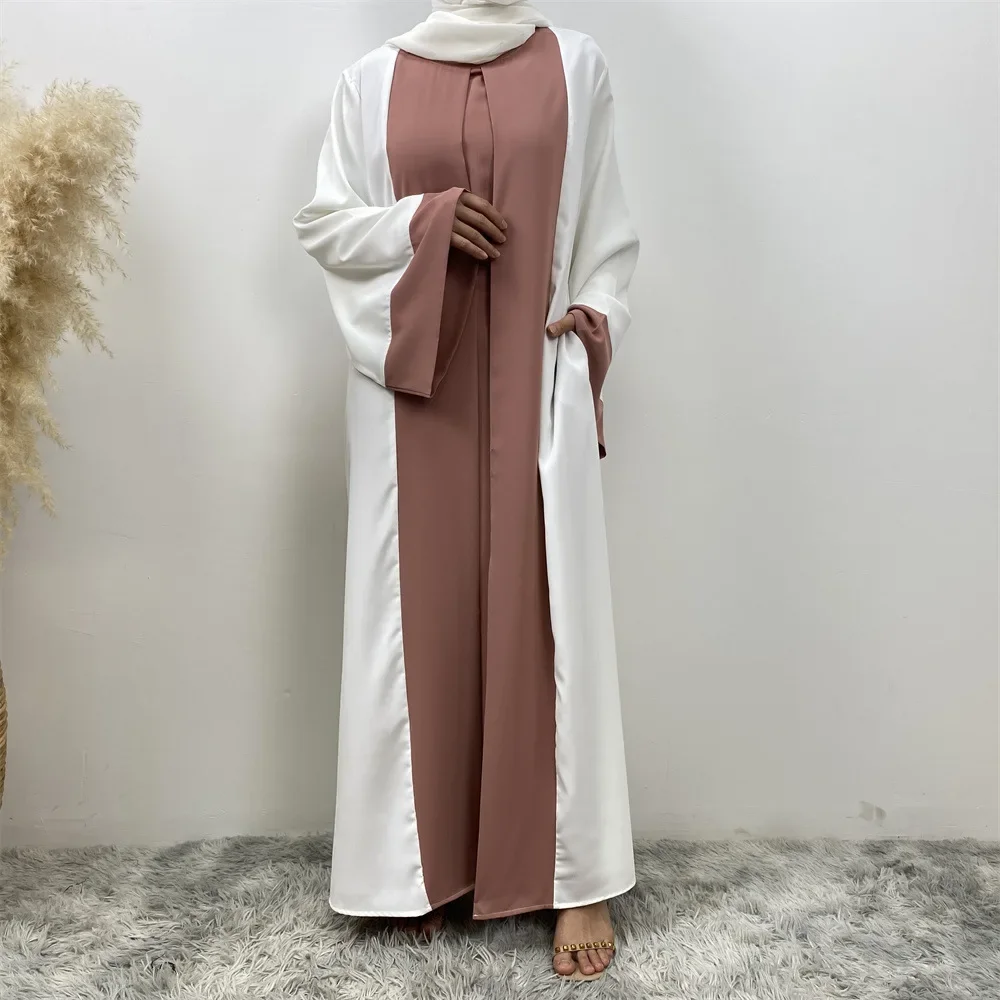 UNI New Design Muslim Abaya Dubai Luxury Woman Dress Veiled Islamic Moroccan Kaftan Black Ramadan Modest Casual Clothing Eid - Image 5